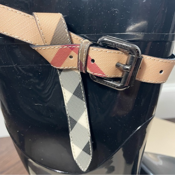 Burberry Kenyon Nova Rainboots Size 8 - Picture 3 of 16